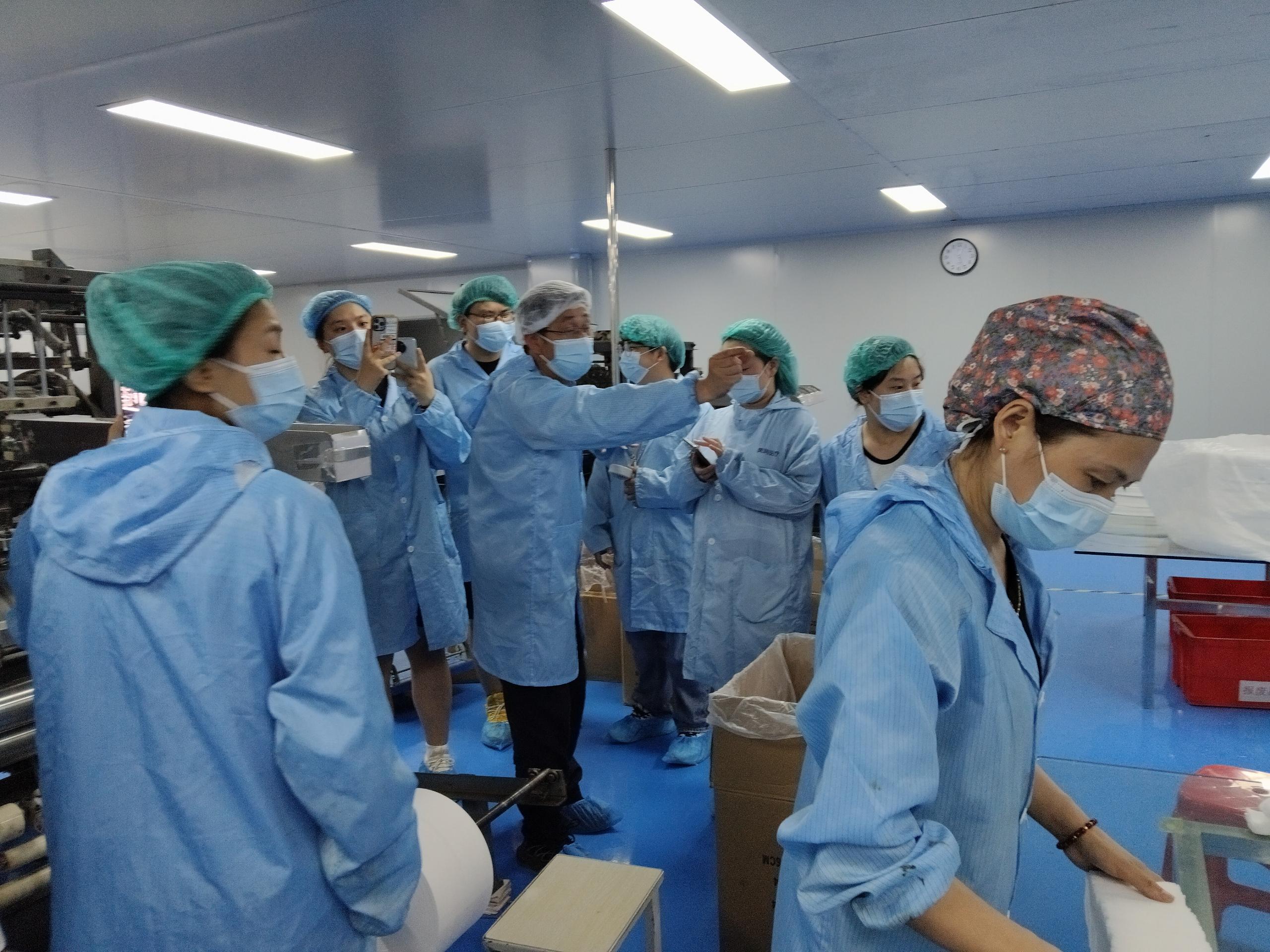 Haurun Med tổ chức nhân viên đến nhà máy để đào tạo