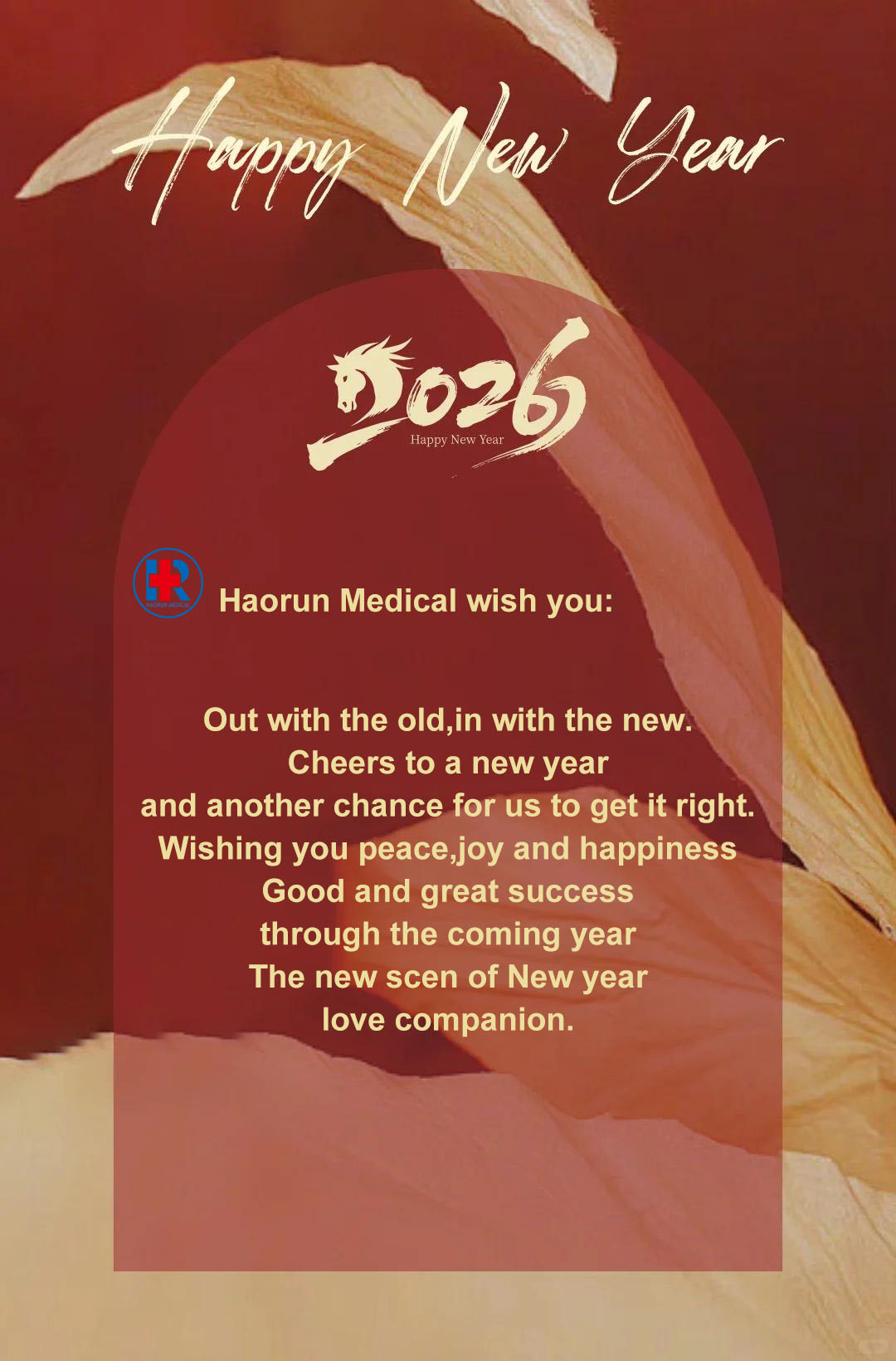 Haorun Medical mừng Giáng sinh và năm mới, mong muốn hợp tác sâu rộng hơn trong lĩnh vực chăm sóc sức khỏe toàn cầu