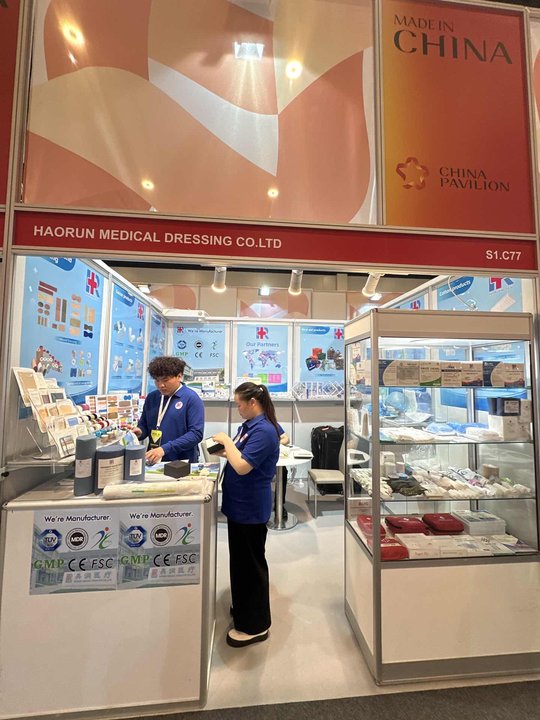 Haorun Medical tỏa sáng tại WHX Dubai, thể hiện sự đổi mới của Trung Quốc về vật tư y tế